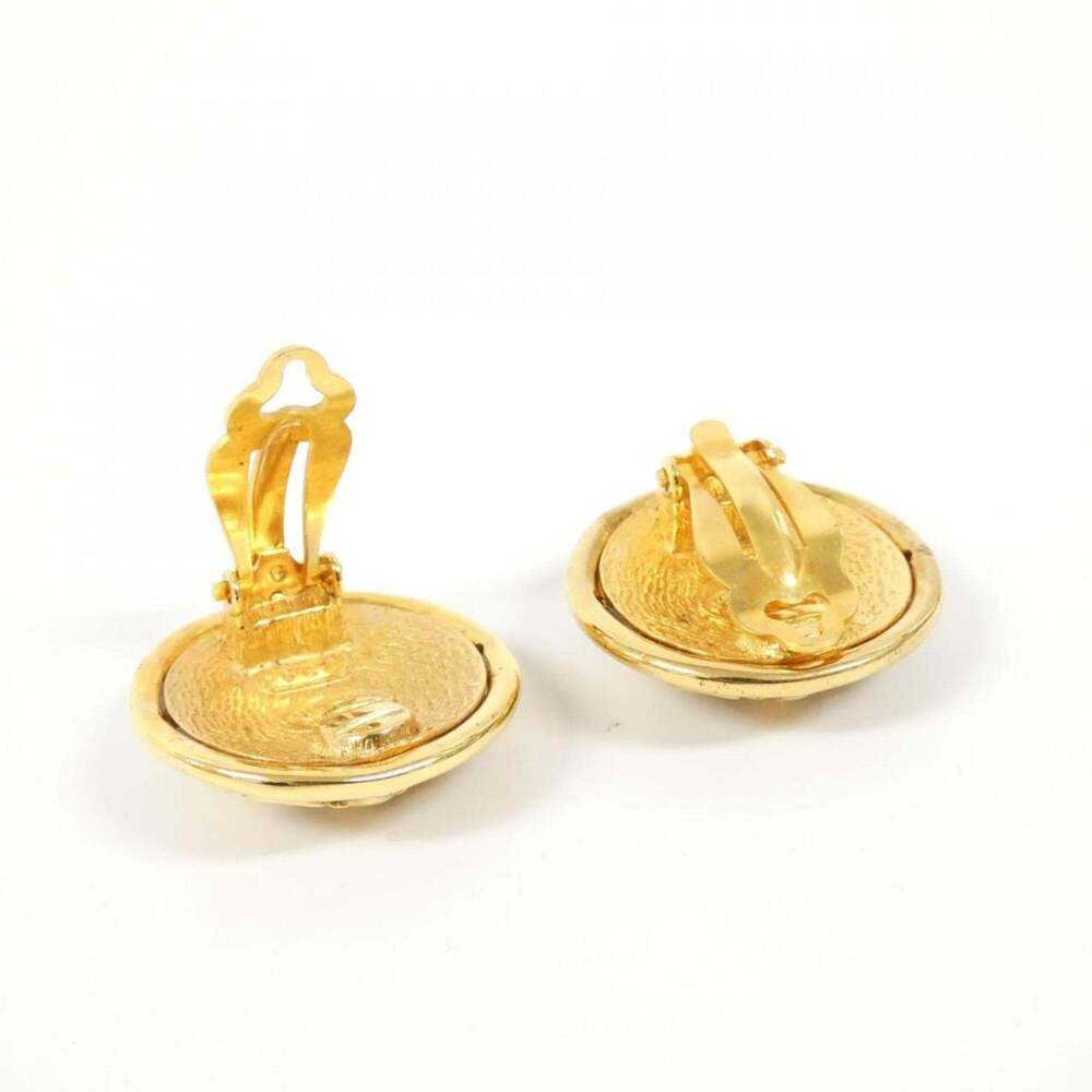 CHANEL Authentic Gold Earrings - Picture 3 of 3